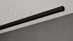 Deckenschiene 450 schwarz ohne Vorhang