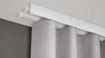 Gardinenschiene Modell 465 mit Vorhang