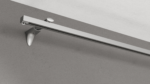 Wandschiene Modell 450 in Alu ohne Vorhang