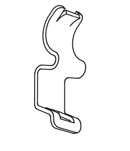 Feststeller für Schleuderschiene 750