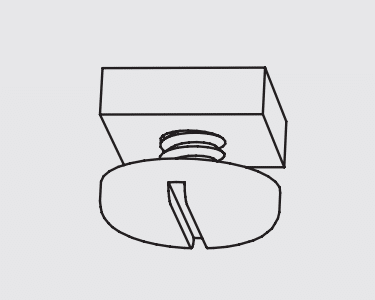 Feststeller Flächenvorhangschienen